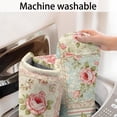 thumbnail image 5 of Pioneer Flower Floral Print Pattern Bathroom Rugs Mat, Non Slip Microfiber Bathroom Rug with Rubber Backing, Soft Mats for Bathroom Floor Tub Shower, 24"x60", 5 of 5