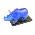thumbnail image 2 of Feng Shui Blue Rhino Statue, 2 of 2