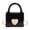 Black, variant on mdesiwst Women Handbag with Chain Strap Heart Clasp Mini Crossbody Bag Girls Cute Crossbody Purse for Street Dating Shopping