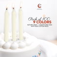 thumbnail image 2 of Vela Taper Candles Charisma, color marfil, 100 hechizos, 4 pulgadas y 1,5 h de combustión, 2 of 6