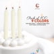 thumbnail image 2 of Vela Taper Candles Charisma, color marfil, 100 hechizos, 4 pulgadas y 1,5 h de combustión, 2 of 6