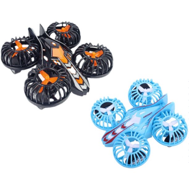 MesaSe 2Pcs Fouraxis Friction Powered Cars Model Kids Fly Car Toys