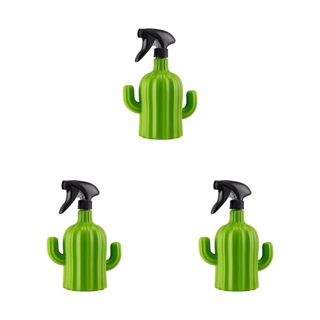 Botella de spray Inteprter Personalidad Flores verdes 600ML Plástico Jardinería
