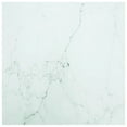 thumbnail image 2 of vidaXL Table Top White Tempered Glass Pattern Table Top Square, 2 of 6