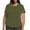 Army Green, variant on Plus Size T Shirts for Women Oversized Casual Crewneck Short Sleeves Breathable Athletic Gym Running Workout Tops Tshirts Army Green L