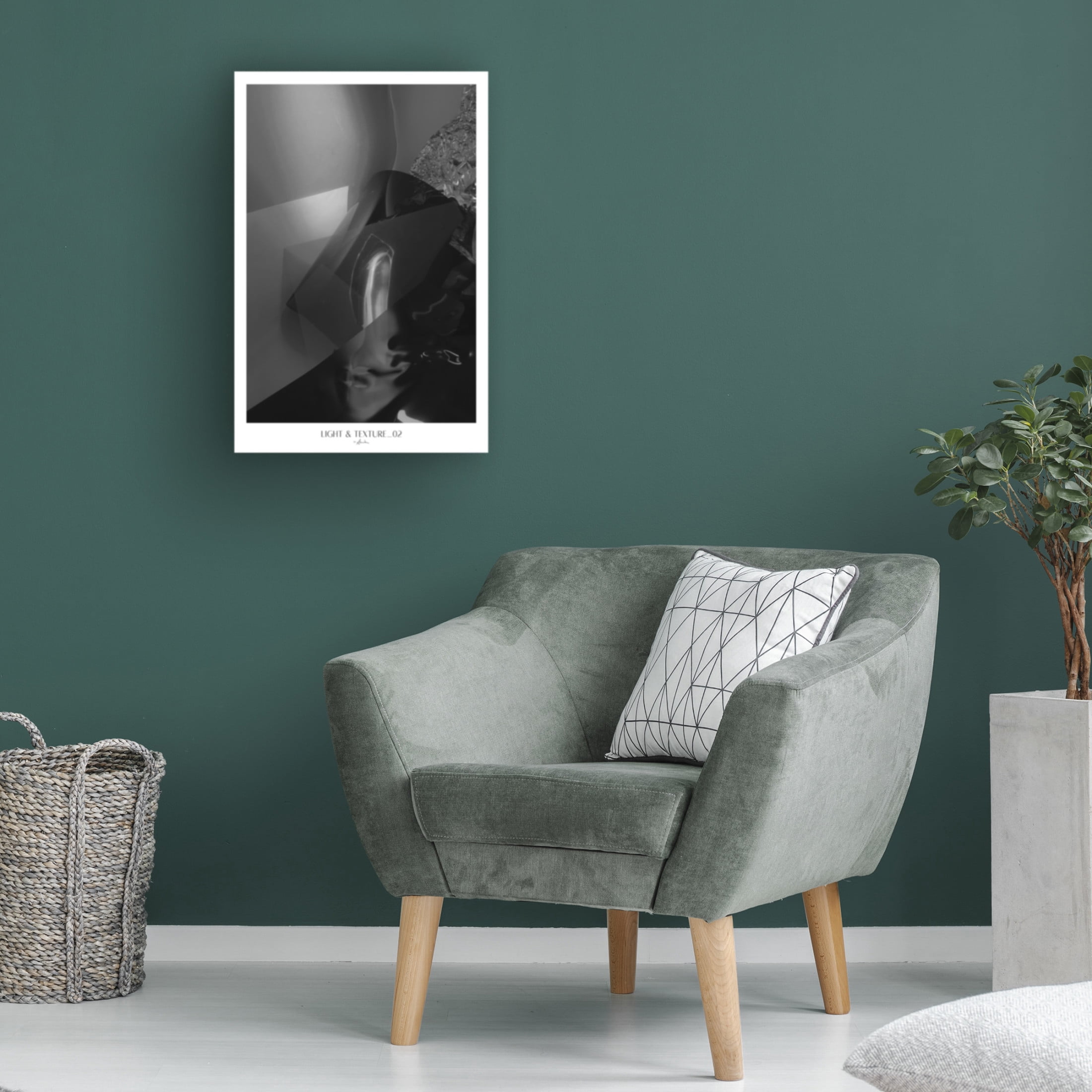 Trademark Fine Art Annika John Light and texture 02 Canvas Wall Art