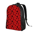 thumbnail image 2 of Fotbe Ladybug Pattern Travel Laptop Backpack, Business Slim Sturdy Laptops Backpack, Water Resistant College School Computer Bag Gift for Men & Women Fits 15.6 Inch Notebook, 2 of 8