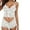White, variant on TJAZFJPA Plus Size Lingerie Teddy Sexy Interesting Suit Three Point Underwear Women's Sling Lace Chest Wrapping Bride Lingerie Wedding Set Corset Red Lingerie Teddy Dress