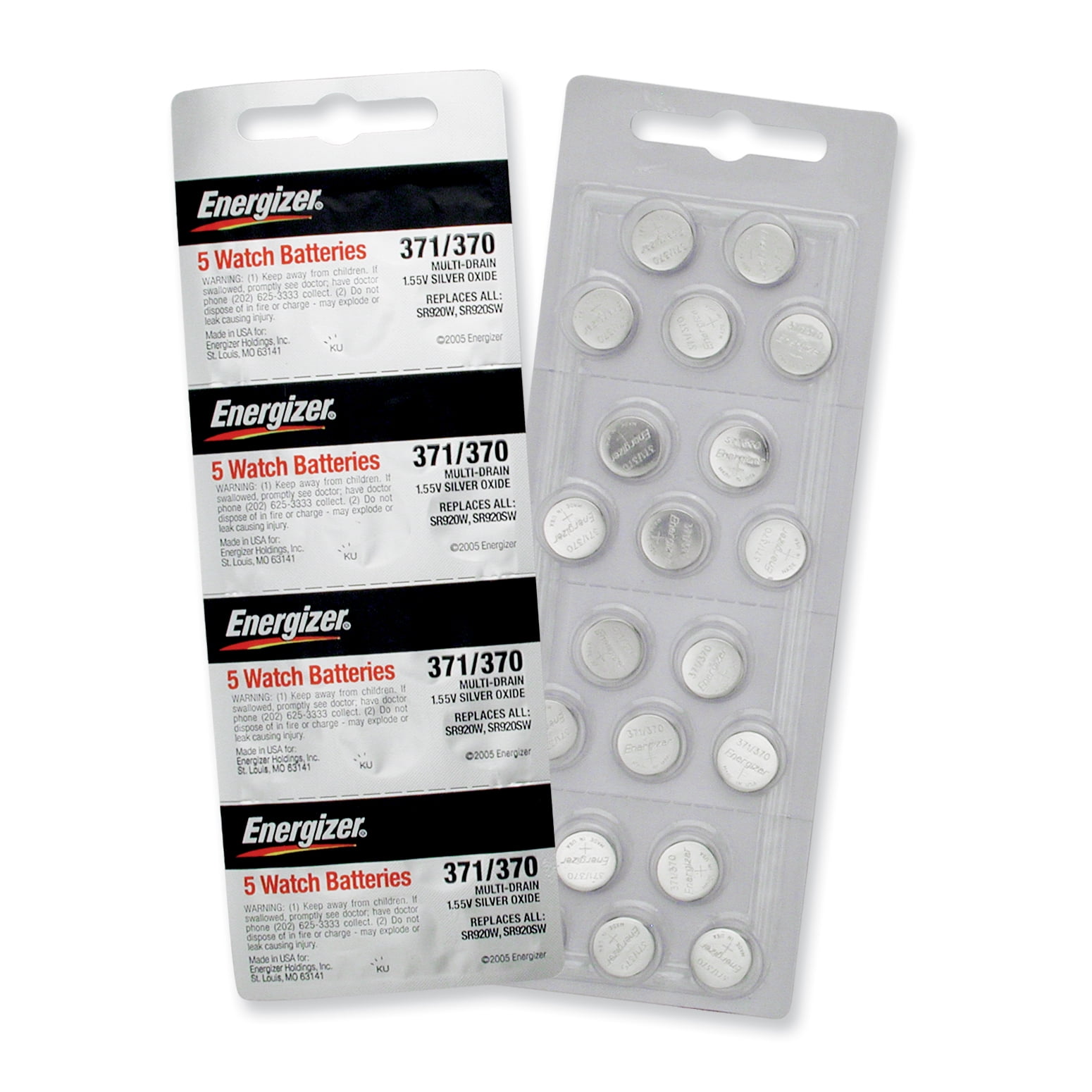 20 Energizer Watch Batteries
