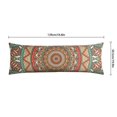 thumbnail image 6 of Mandala Long Body Pillow Cover – Soft & Breathable Meditation Fabric, Hidden Zipper, 20"x54", Psychedelic Trippy Print – Gift for Side Sleepers, Pregnancy, Zen Home Decor, 6 of 7