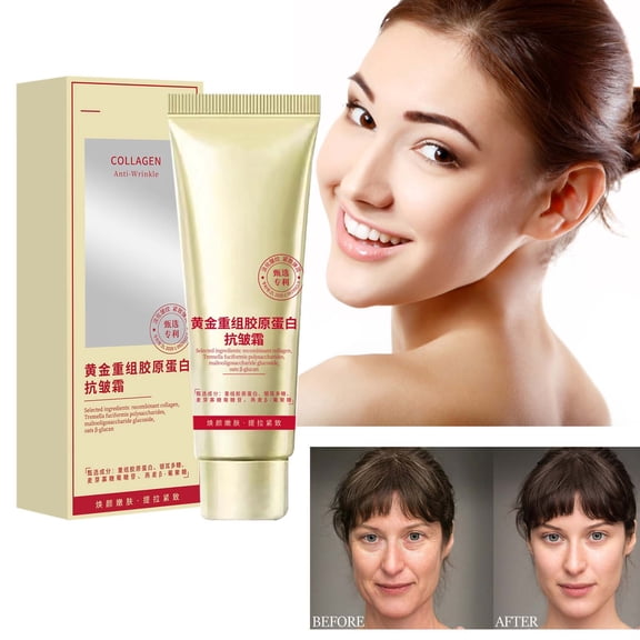 PiGOGI Anti Wrinkle Cream, Hydrating Lifting and Firming Cream, Soothing Dry Lines, Moisturizing Cream, 50g
