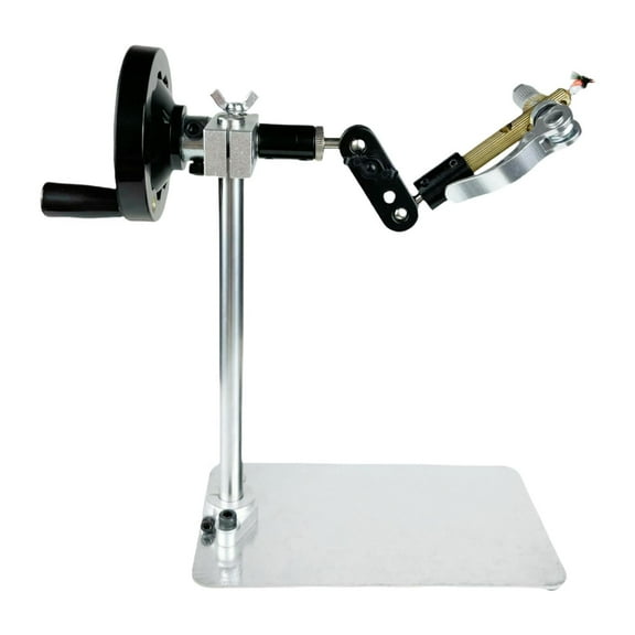 TTETTZ Rotary Fly Tying Vise Fly Fishing Practical Metal Portable Beginner Tying Flies