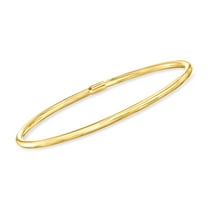 Ross-Simons Italian 14kt Yellow Gold Polished Bangle Bracelet, Women's, Adult