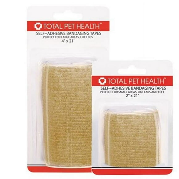 Total Pet TP6498 04 11 Bandaging Tape 4In Natural