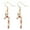 A, variant on BNNG Candy Cane Earrings Womens Christmas Earrings Pendant Earrings Christmas Santa Claus Elk Snowman Holiday Jewelry Set, Ideal Gift Retro Chritmas Earrings Christmas Drop Earrings