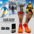 thumbnail image 3 of SNOW DEER Hunting Heated Socks with App Control for Men Women, Rechargeable Electric Heating Warm Sock for Motorcycle Hunting Ski Hiking Cold Winter Work Washable, 3 of 6