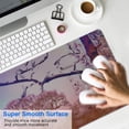 thumbnail image 4 of Pink Tree Scenery&nbsp;mousepad Gamingwaterproofnon Slip&nbsp;for Office Home Work GamingmousematRubber Base Mousepad with Stitched Edges 31.5x11.8inches, 4 of 7