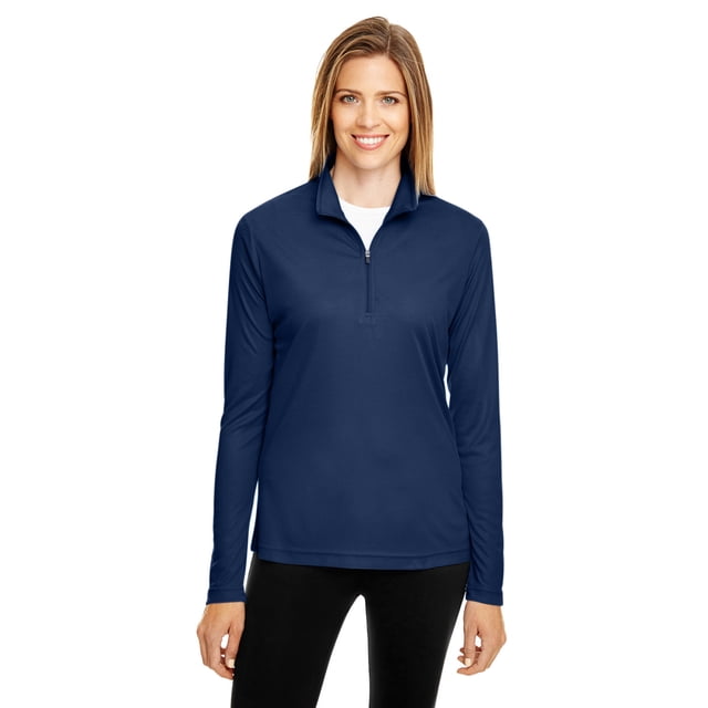 Ladies' Zone Performance Quarter-Zip SPORT DARK NAVY 3XL equipo 365 TT31W