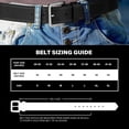 thumbnail image 3 of Cinturón Wrangler Leather Country Casual Negro para Hombre Talla 34, 3 of 7