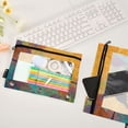thumbnail image 3 of 2 Pack Flip Folders with Clear PVC Window Binder Pouches 3-Ring Binder Organizer for Office & Home Birds on A Wire, 3 of 6