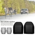 thumbnail image 3 of Speravity Paquete de 2 silbatos de advertencia de animales para automóviles, accesorios para silbatos de camión Automoción decorativa y accesorios Transparente, 3 of 6