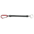 thumbnail image 2 of Becaristey 2pcs Carabiner Anti-Lost Rope sub-Plier Control Fish Hang Buckle Rope Strong Pull Lanyard 6 Color red 1Set, 2 of 5