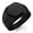 Black, variant on Stainless Steel Hexagon Crest Biker Style Polished Signet Ring