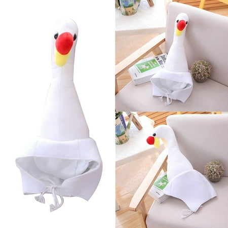 

Adjustable Novelty Swan Hat Long Swan Headwear Funny Cosplay Apparel Accessories Cartoon Stuffed Toy Photo Props