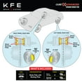 thumbnail image 2 of Premium Ceramic Disc Brake Pad Rear Set KFE Quietadvanced for 2005 - 2010 Honda Odyssey KFE1088-104, 2 of 2