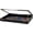 Black Felt, variant on Trade Show Display Case - w/ Wooden Dowels (Black)