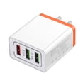 thumbnail image 1 of QC3.0 Cargador rápido de pared 3 USB multipuerto 5V / 9V / 12V Cargador inteligente para teléfono de viaje 3 puertos Enchufe de EE. UU. kenally DZ5231-06B, 1 of 2