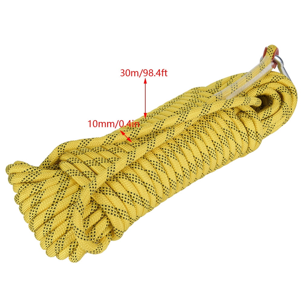 ERUIV Corde Nylon 30 M X 6 Mm – Polyvalente, Résistante – Camping, Marine, Sauvetage, Alpinisme Auxiliaire