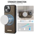thumbnail image 6 of Magnetic Case for iPhone 13 Pro Max / 13 Pro / 13, Strong Magnetic Slim Protective Phone Cover, Shockproof Scratch-Resistant Lightweight Case, 6 of 12