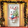 thumbnail image 7 of Darzheoy Happy Easter Door Cover Decoration Easter Eggs Bunny Theme Banner Welcome Spring Outdoor Indoor Backdrop for Party Decorations Supplies, 7 of 7
