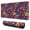 Pioneer Flower Floral-1, variant on Long Mouse Pads for Desk,Pioneer Flower Floral Print Pattern Desk Mats on Top Of Desks, Desk Mouse Pad Extra Large with 3mm Non-Slip Base and Stitched Edge for Gaming,Office,Work,Home 31.5"x11.8"