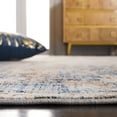 thumbnail image 4 of SAFAVIEH Signature Faris Abstract Area Rug, Blue/Rust, 6' x 9', 4 of 8