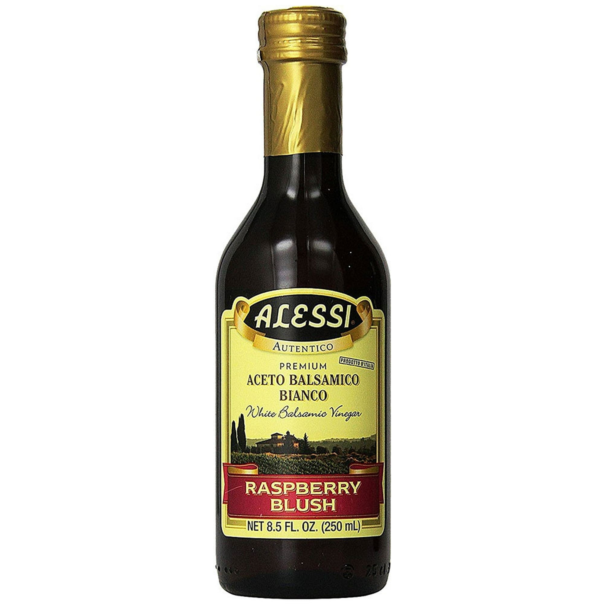 Alessi Vinegar White Balsamic VinegarRaspberry Blush, 8.5oz (3 Pack)