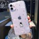 thumbnail image 3 of Fundas de teléfono con astronauta del espacio exterior para iPhone, carcasa suave y transparente a prueba de golpes para iPhone 11, 12, 15, 14 Pro, X, XR, XS Max, 7, 8 Plus, 12, 3 of 5