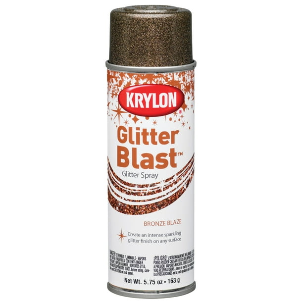 Krylon Glitter Blast Glitter Spray Paint, 5.7 oz., Bronze Blaze Spray