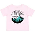 thumbnail image 3 of Inktastic Daddy's Hiking Buddy with Mountains and Trees Boys or Girls Baby T-Shirt, 3 of 5