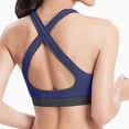 thumbnail image 4 of DuoJiaJ Women's Bra Without Underwire Comfortable Bustiers Top Non Wired Soft Bra Sleep Nursing Sports Bralette In Many Colours T-Shirt Bras Blue, 4 of 4