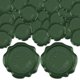 thumbnail image 1 of 100 pegatinas de sello de cera navideñas, diseño de árbol de Navidad verde, acebo, corona de nieve, vintage, retro, autoadhesivas, para decoración de sobres y tarjetas., 1 of 6