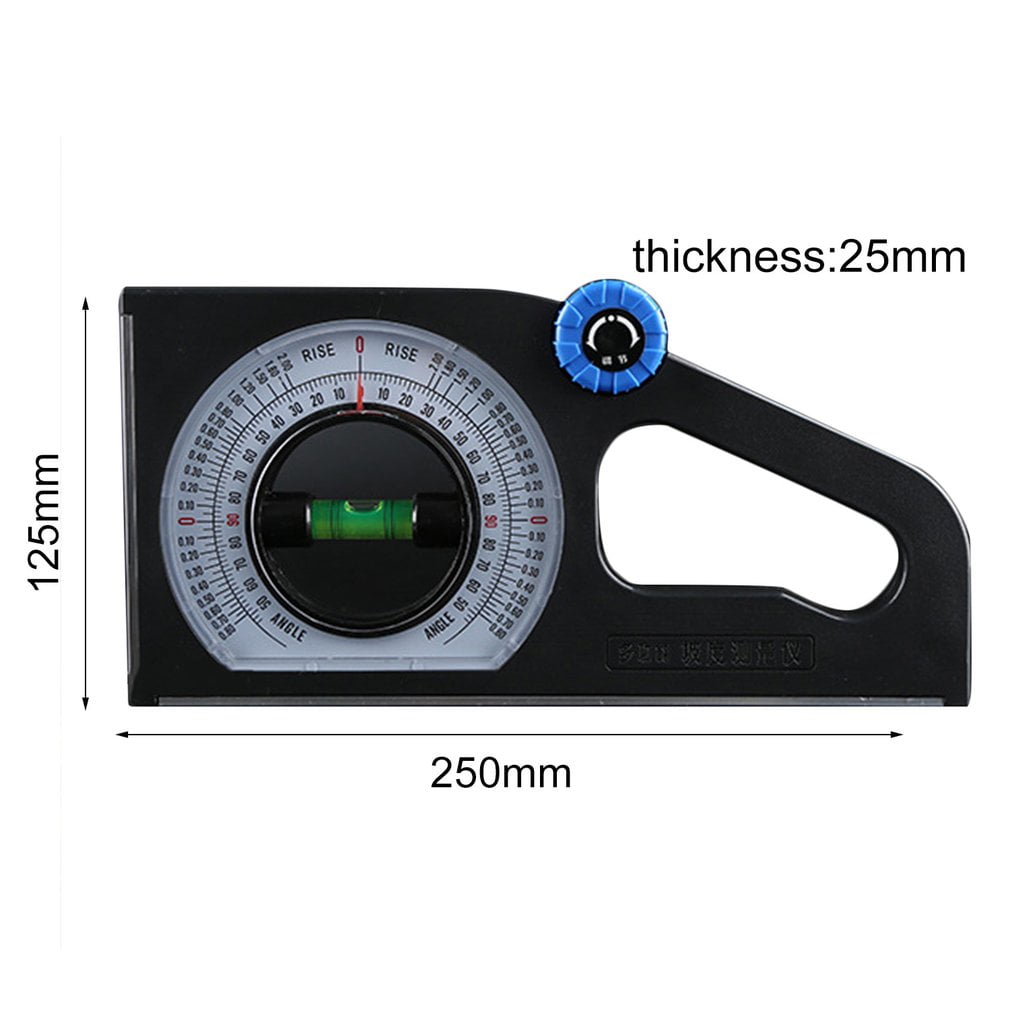Type:with Strong Magnetic Angle Ruler,Slope Measuring,Horizontal Angle Meter,Universal Bevel Protractor Declinometer,/±1/°Accuracy,
