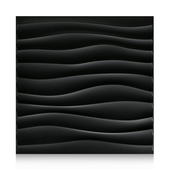 30 Pack Decorative 3D Wall Panels for Interior Wall Decor Living Room, 11.8"x11.8" Wall Art PVC Panels for Bedroom TV Background Gaming Room Decor