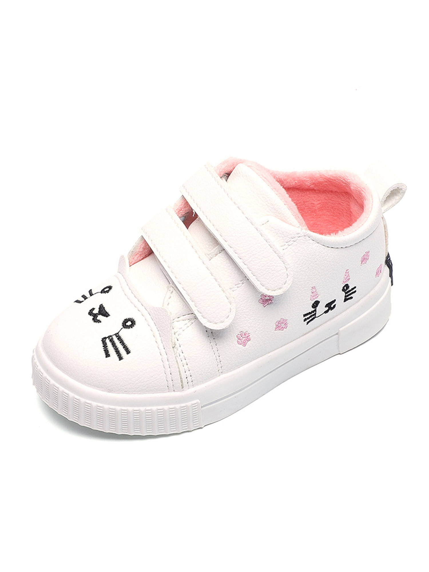 UKAP Boys Girls Anti-Slip Classic Low Top Slip On Sneakers Tennis Shoes Kids Flat Shoes - image 1 of 3