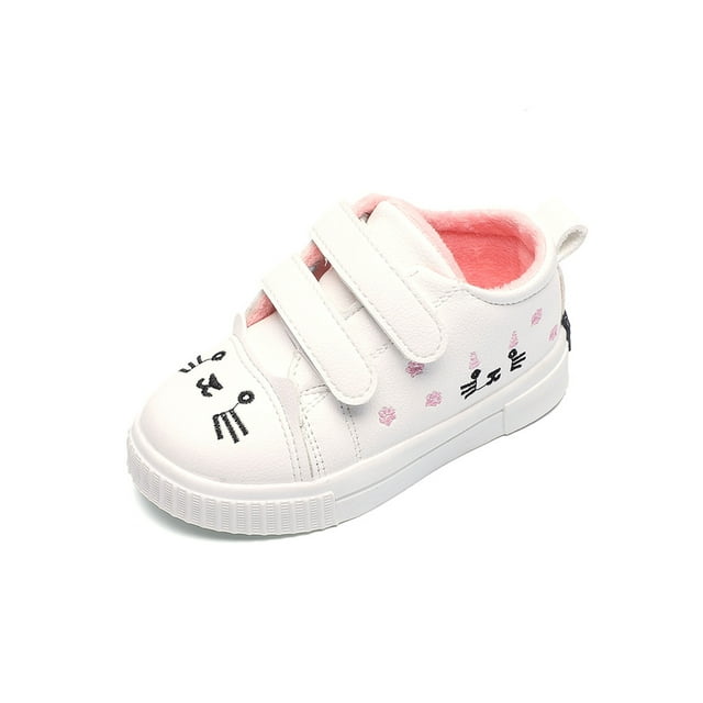 UKAP Boys Girls Anti-Slip Classic Low Top Slip On Sneakers Tennis Shoes Kids Flat Shoes