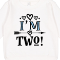 thumbnail image 3 of Inktastic 2nd Birthday 2 Year Old Arrow Toddler Sweatshirt, 3 of 4