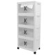 thumbnail image 5 of Contenedor de Almacenamiento Apilable, Organizador de Armario Plegable de PlásStico Conedas para Elementos esenciales del Armario del Dormitorio del Hogar, 5 of 7