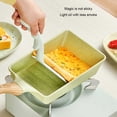 thumbnail image 4 of ZheElen Tamagoyaki Non-Stick Frying Pan Portable Reusable Replacement Hanging Rectangular Household Restaurant Cooking Pot, 4 of 6