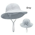 thumbnail image 2 of Toddler Boys Girls Bucket Hat Summer Kids Sun Hat Adjustable Bucket Hat Outdoor Play Hat For Toddler Girls Boys Sun Toddler Summer Hats Gibobby,S,G, 2 of 7